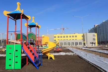 Мэр проинспектировал строительство новых детских садов
